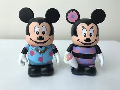 Disney Vinylmation Aulani Hawaii Mickey And Minnie Tourist 3” Figures  • $25.31