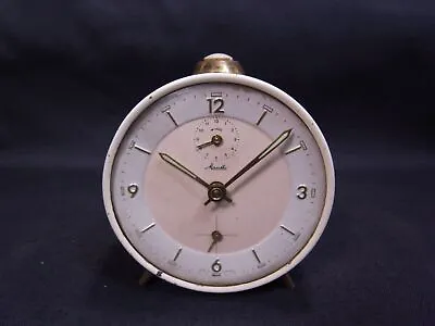 Vintage Retro Germany Mauthe Windup Desk Alarm Clock • $64.88