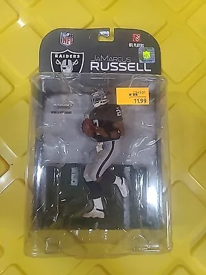 McFarlane NFL JaMarcus Russell #2 Figure Raiders Quarterback Oakland 2008 Rookie • $20.69