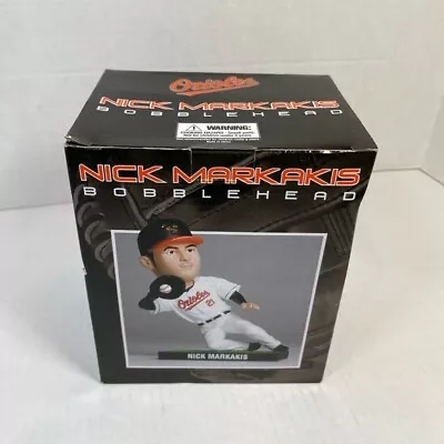 Nick Markakis MLB BOBBLEHEAD BALTIMORE ORIOLES'S NICK MARKAKIS NIB • $25