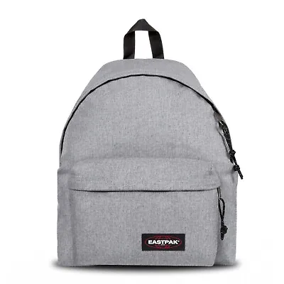 EASTPAK Padded Pak'r Backpack/Schoolbag Sunday Grey 363 FREE DELIVERY • £23.99