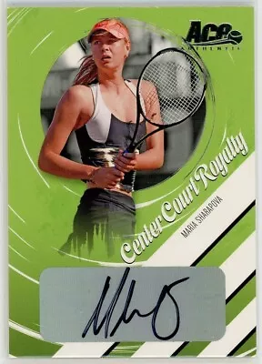 2006 Ace Authentic Center Court Royalty Maria Sharapova Auto Autograph #d 39/75 • $150