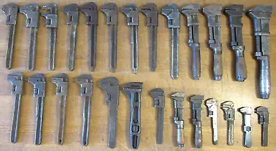 Lot Of (26) 5  To 12  Vintage Monkey Wrenches - Ford International Harvester • $21.50