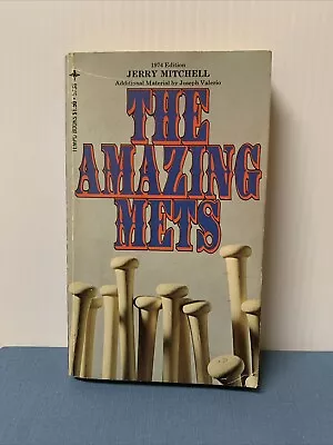VINTAGE THE AMAZING METS BASEBALL Paperback BY JERRY MITCHELL • $6