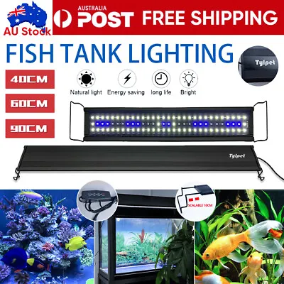 $36.99 • Buy Tylpet Aquarium Light RGB LED Fish Tank Timer Over-Head Full Spectrum Lighting 