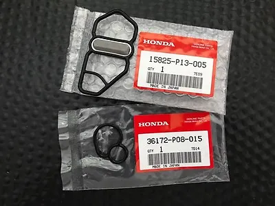 Genuine Honda Vtec Solenoid Gaskets Upper & Lower 93-01 Prelude Dohc Vtec H22a  • $42.98