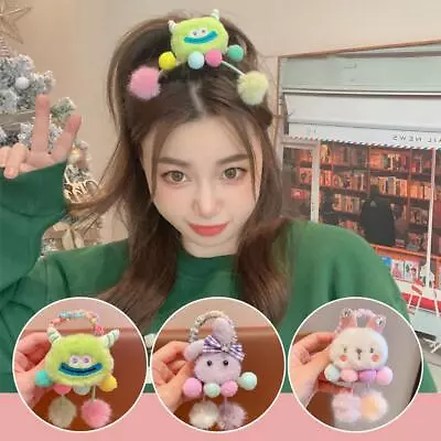 Hair Rope Cute Cartoon Girl Hair Rings Cartoon Rubber Band Girl New Q Sell • $1.73