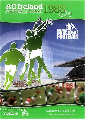 1988 GAA All Ireland Football Final:  Meath V Cork (replay)  DVD • £12.95