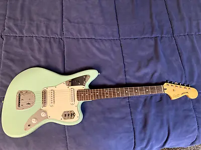 SQUIER JAGUAR By Fender Classic Vibe 60s Jaguar SURF GREEN '' NICE '' • $499