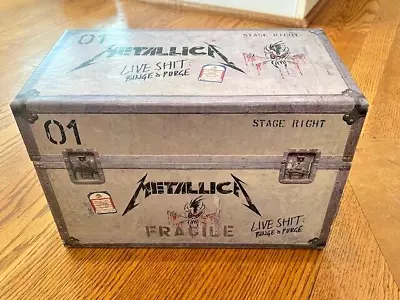 Metallica Live Shit Binge & Purge Box Set 1993 3 VHS 3 Cassettes Book Stencil • $75