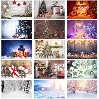 Christmas Tree Photography Background Studio Photo Backdrop • $29.69
