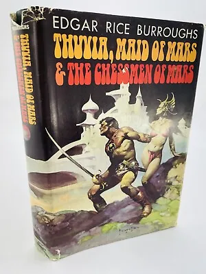 Thuvia Maid Of Mars & The Chessmen Of Mars HC 1972 Edgar Rice Burroughs Vtg BCE • $10