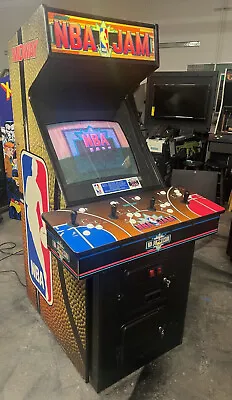 NBA JAM ARCADE MACHINE By MIDWAY 1998 (Excellent Condition) • $3949