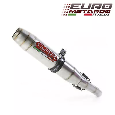 Kawasaki Ninja ZX6R 2007-2008 GPR Exhaust SlipOn Silencer Deeptone Inox New • $381.71