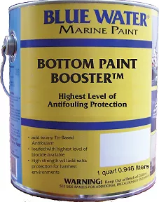 Blue Water Marine Bottom Paint Booster Slime Control Additive Pint New  • $29.99