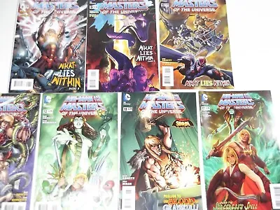 2014 DC Masters Of The Universe He-Man #891011121317 She-ra Comic Lot Nm+ • $65