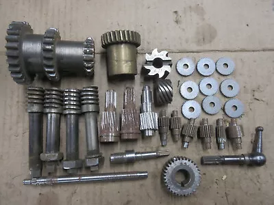 Large Lot Of Iron & One Brass Gears Sprockets Gear Cog Steampunk Industrial Art • $21.49