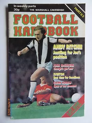 £1.80 • Buy Football Handbook Part 63, Marshall Cavendish, 1979, FINAL ISSUE, GC