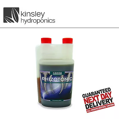£45.99 • Buy Canna Rhizotonic 1 Litre Nutrients + 'Free Canna Food Chart' Root Hydroponics