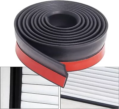 Universal Garage Door Seal Rubber Gasket For Garage Doors Top And Sides Tape • £18.08