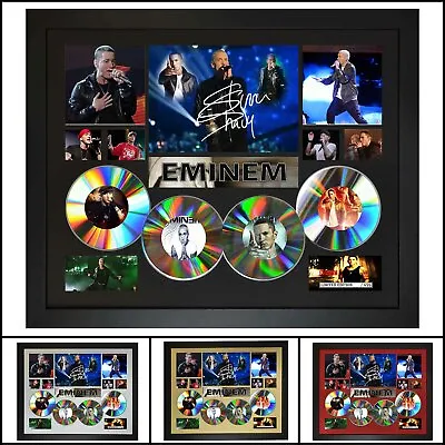 $96 • Buy Eminem 4CD Signed Framed Memorabilia Limited Ed - Multiple Variations