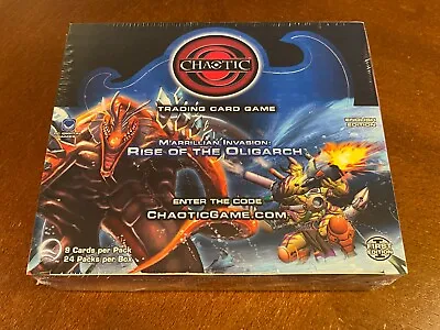 Chaotic TCG M'arrillian Invasion Rise Of The Oligarch Sealed Booster Box • $350