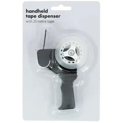 Handheld Tape Dispenser With 25m Tape Roll • £4.95