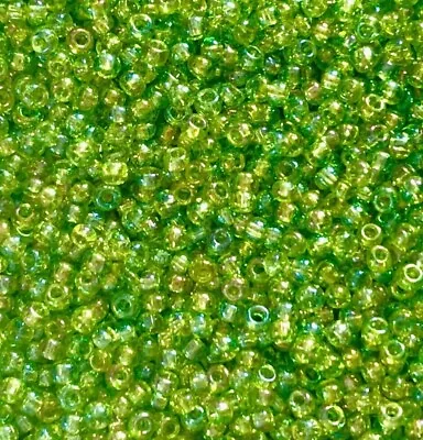 11/0 Matsuno MGB Transparent Light Green Japanese Rocaille Seed Bead DIY Weaving • $3.30