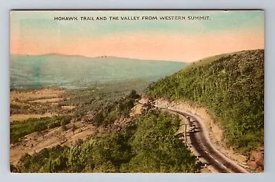Mohawk Trail MA-Massachusetts Scenic Valley View Vintage Souvenir Postcard • $7.99