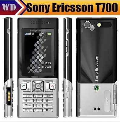 Sony Ericsson T700 T700i GSM Quad Band 3G Bluetooth Email Mp3 Unlocked Original • $48.87