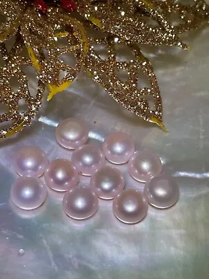One (1) Loose AAA Vintage Japanese Freshwater Button Pearl  7.0-7.5mm • $6