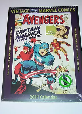 Vintage Marvel Comics 2011 Calendar By Asgard Press Sealed Never Opened • $40