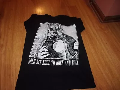 Space Zebra Sold My Soul To Rock And Roll T-shirt Mens Size Small • $14.99