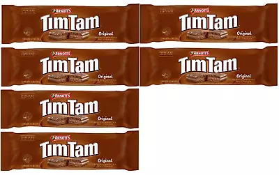 6 Packs X 200g Each - Arnott's Tim Tam Original Chocolate Biscuit Tim-Tam AU • $39.99