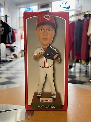 Cincinnati Reds Mat Latos Bobblehead Deadstock NIB 2013 MLB • $14