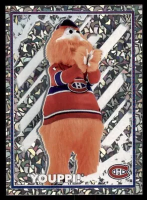 2022-23 NHL Stickers #258 Youppi! FOIL - Montreal Canadiens • $1.04