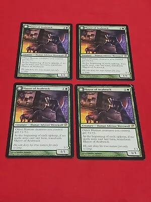 MtG Mayor Of Avabruck X4 Innistrad Rare Green Creature #Magic #Playset #ML • $21.99