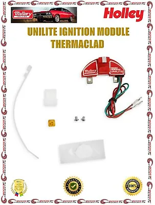 Mallory Distributor Unilite Ignition Module Thermaclad Red 605 • $82.75