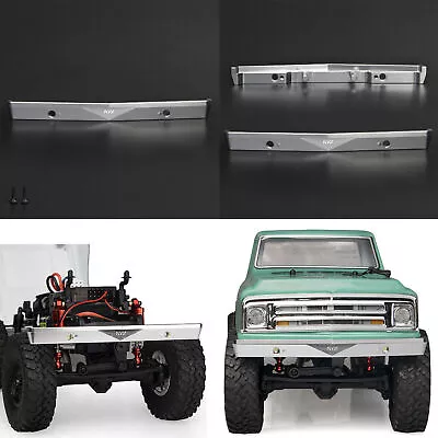 Protection Metal Aluminum Front Bumper For Axial SCX24 C10 RC Car Body Shell • $32.81