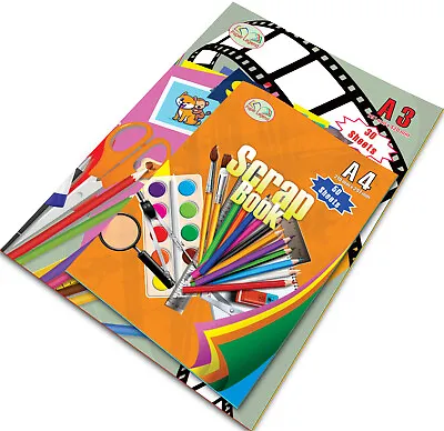 A3 / A4 Scrapbook Art Craft Family Keepsake Photo Album Front Cover Card Book • £6.39