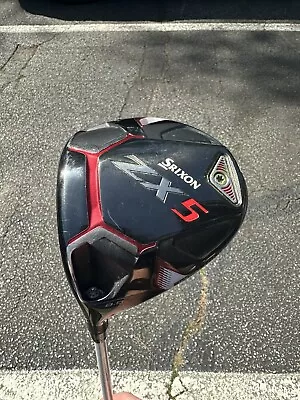 Left Handed LH Srixon ZX5 Driver 9.5° Stiff Upgraded Shaft • $130