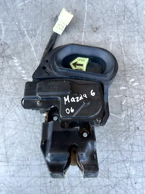 2006 Mazda 6 Rear Trunk Lid Lock Latch Power Electric Actuator Oem • $43.20