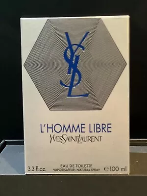 YSL L'Homme Libre By Yves Saint Laurent AFTER SHAVE LOTION/Splash 3.3 Fl.oz. NIB • $230