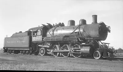 Northern Pacific NP Railroad 2463 2-6-2 Duluth MN 8-55 Negative 5747 • $14.99