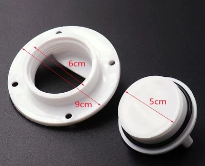 $13.86 • Buy Boat Universal Marine Drain Plug Scupper Valve With Gasket Seal