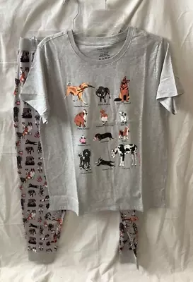 VERA BRADLEY Dog Show T-Shirt & Jogger Pants Set NWTs Sz M Or L • $50