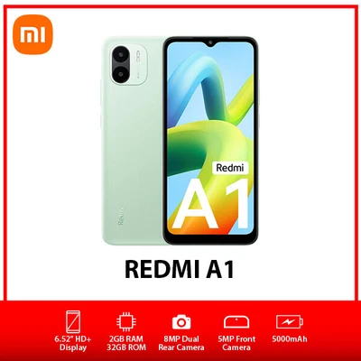$155 • Buy (New&Unlocked) Xiaomi Redmi A1 Dual SIM Android Mobile Phone - Green/2GB+32GB