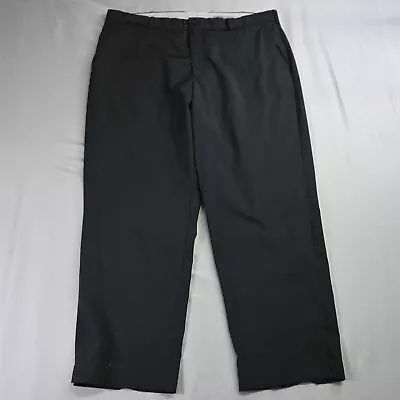 Greg Norman 40 X 30 Dark Gray Tech Wicking Straight Mens Golf Dress Pants • $11.99