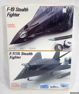 2 Sealed Italeri Testors 1/48 Models - F-19 Stealth Fighter F-117A Stealth • $120