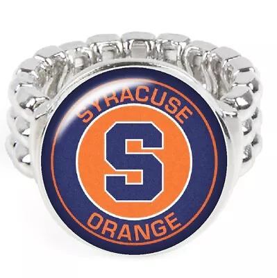 Syracuse Orange Gift Mens Womens State University Football Ring Fits All D2 • $19.96